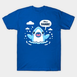 Cheerful I'm A Shark! Sharky T-Shirt